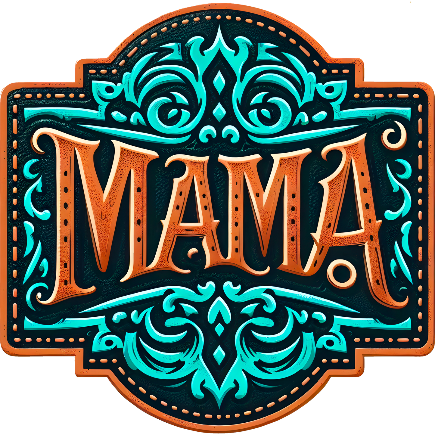 Ornate Vintage Style Mama Decorative Sign