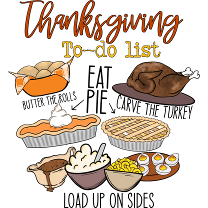 Thanksgiving To-do List Festive Kitchen Decor