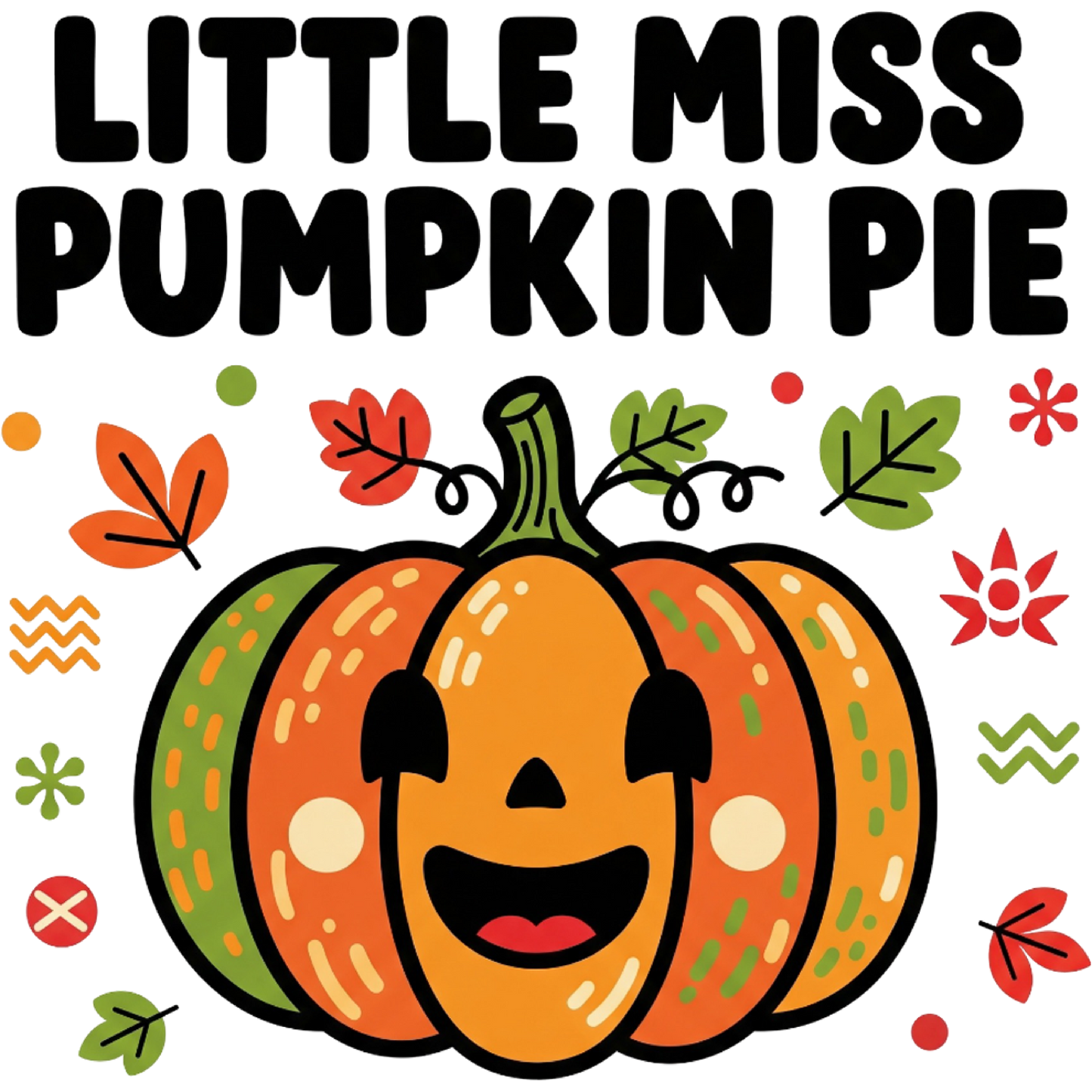 Little Miss Pumpkin Pie Halloween Themed Product