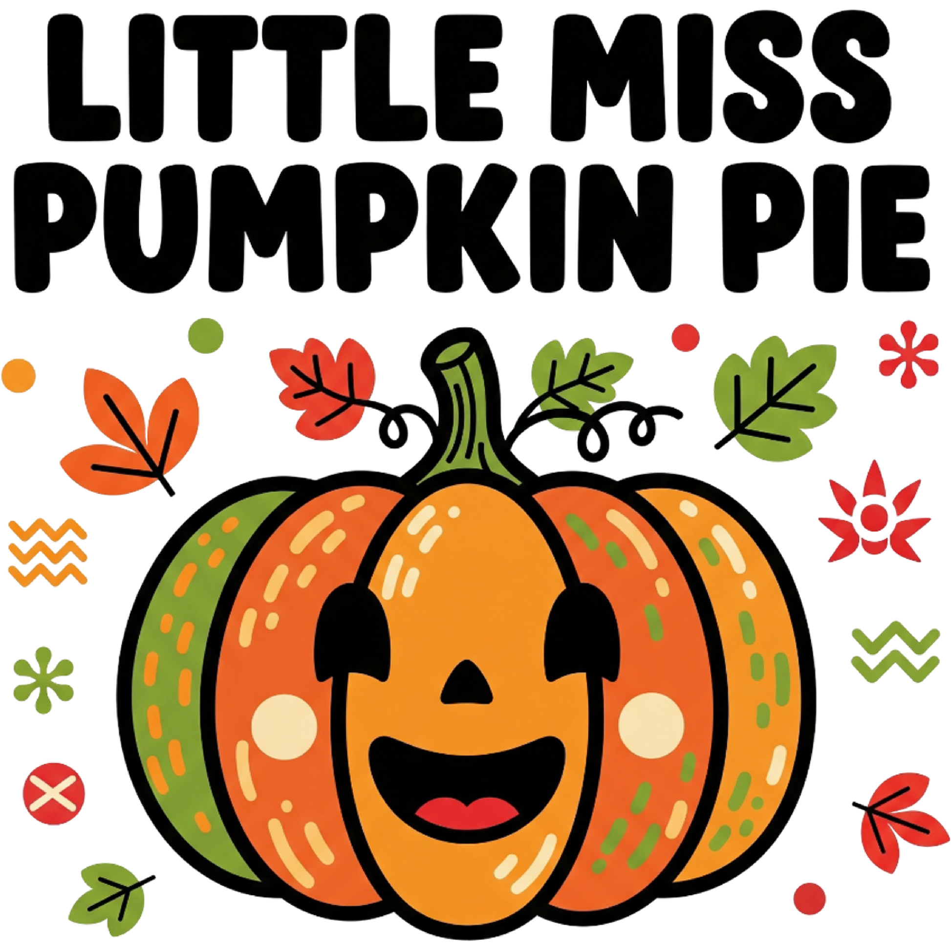Little Miss Pumpkin Pie Halloween Themed Product