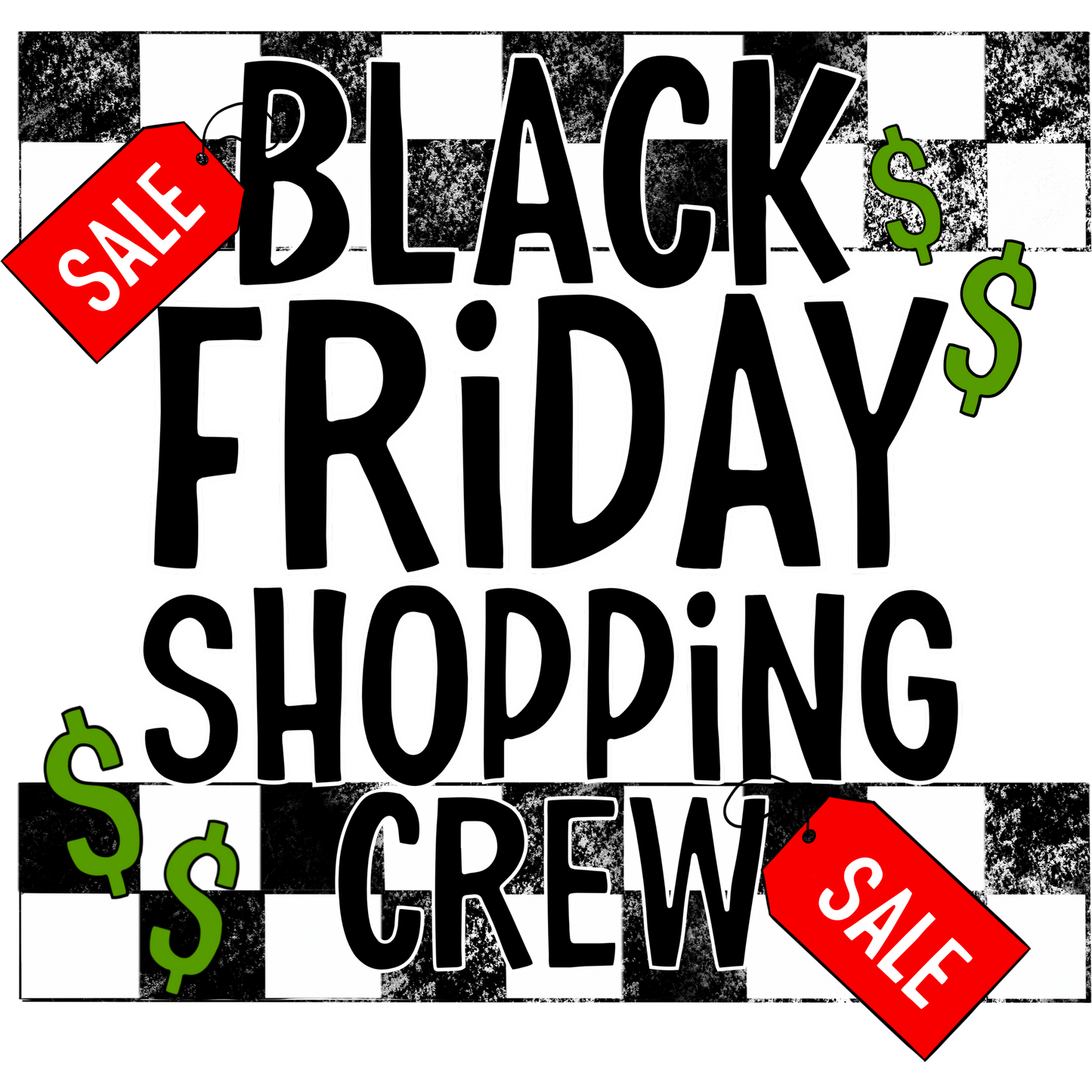 Black Friday Shopping Crew Sale Event Product