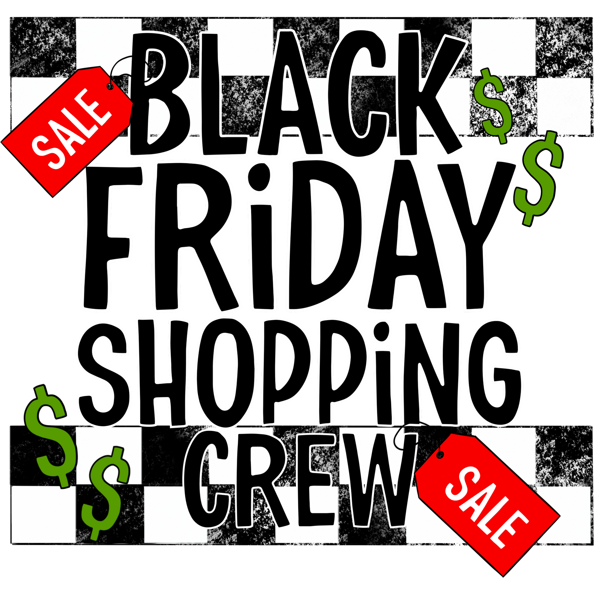 Black Friday Shopping Crew Sale Event Product