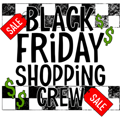 Black Friday Shopping Crew Sale Event Product