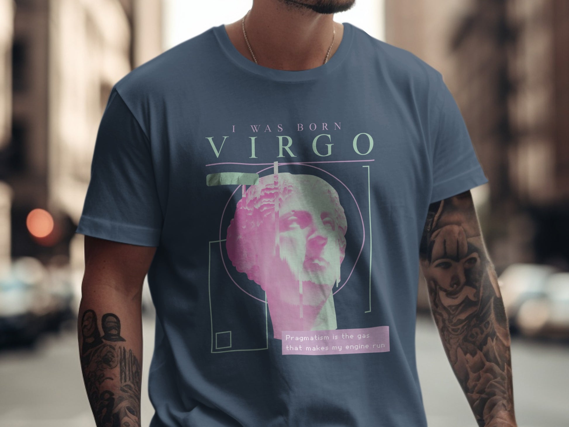 I Was Born Virgo Pragmatism Makes My Engine Run Shirt