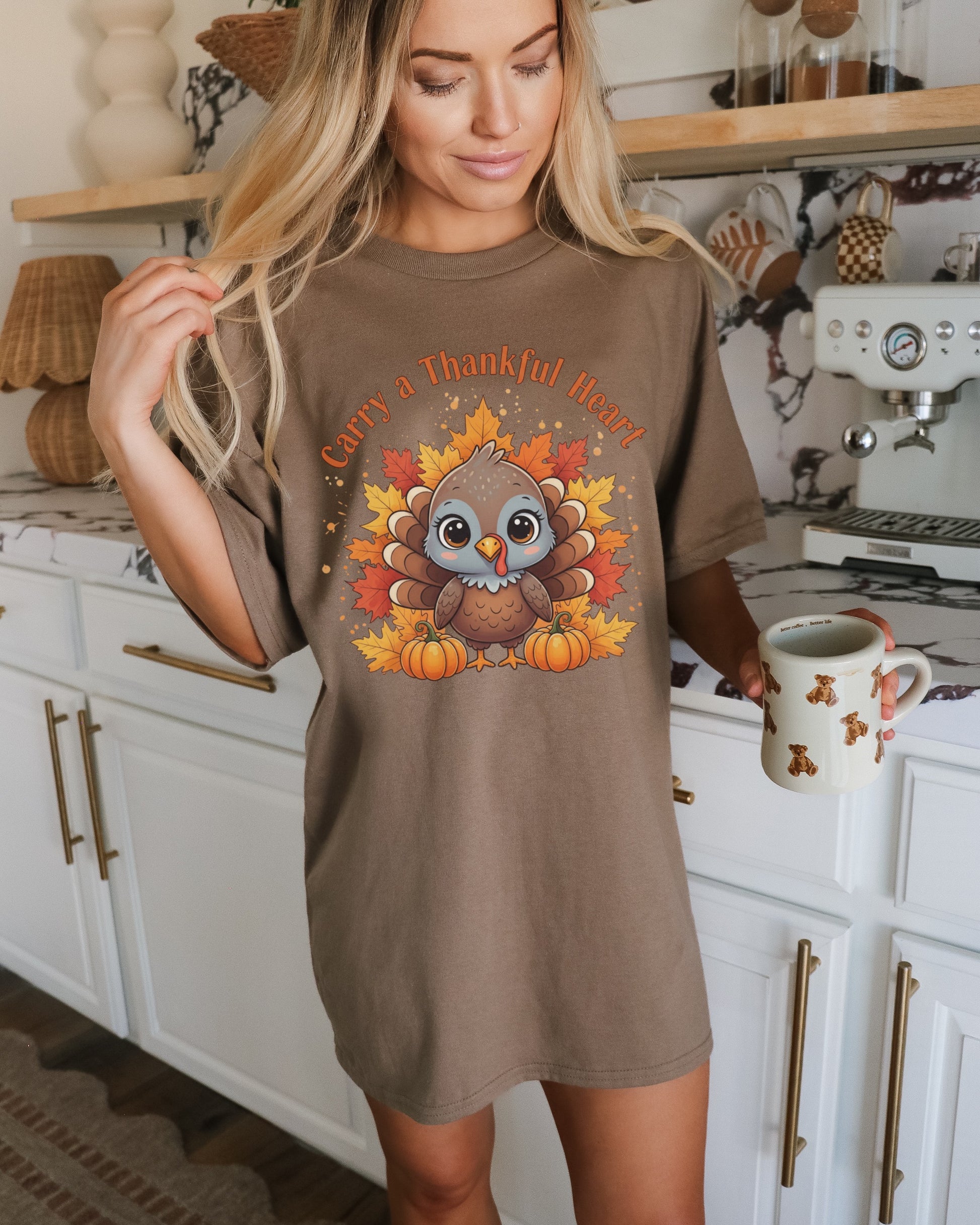 Carry a Thankful Heart Autumn Wearable Art