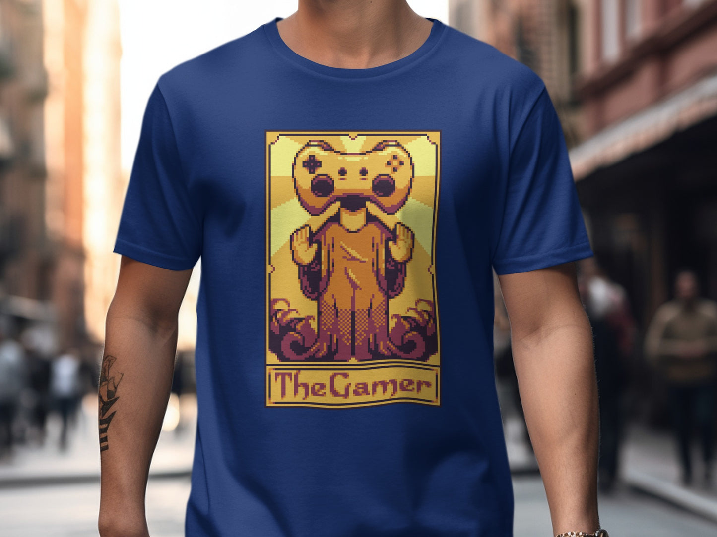 The Gamer Graphic Tee with Unique Controller Design