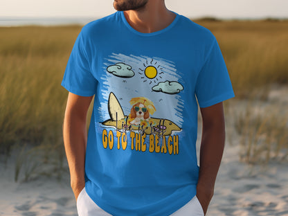 Life is Short Go to the Beach Graphic Tee