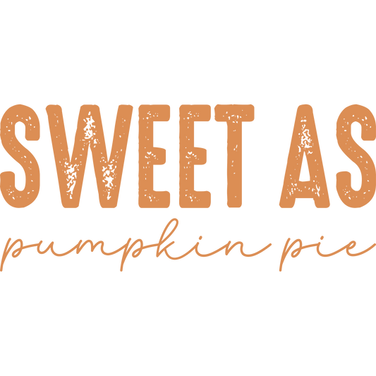 Sweet as Pumpkin Pie Festive Home Decor