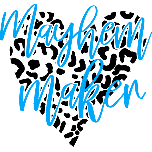 Mayhem Maken Heart Leopard Design Print product
