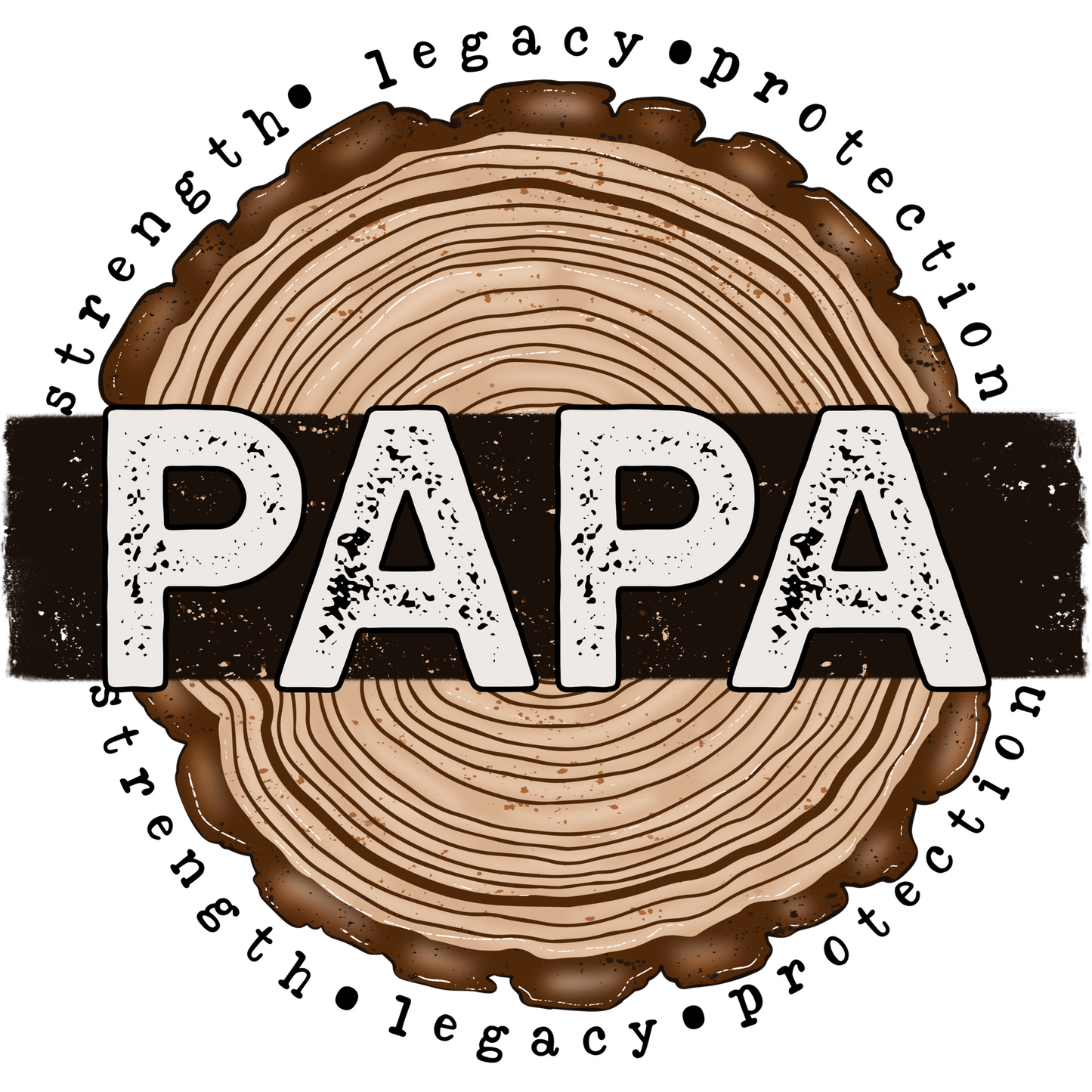 Vintage Papa Strength Legacy Protection Graphic product