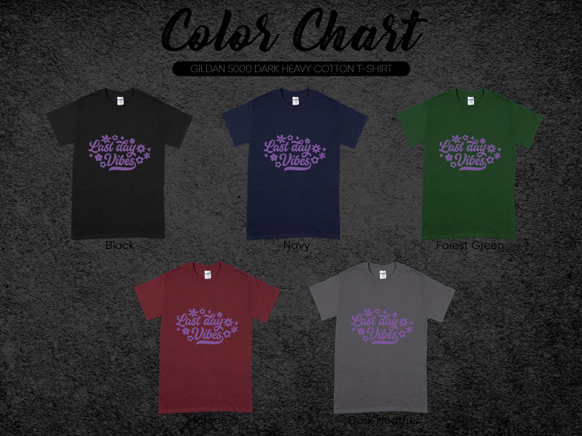 Lost Fairy Vibes Graphic Tee Shirt Color Options