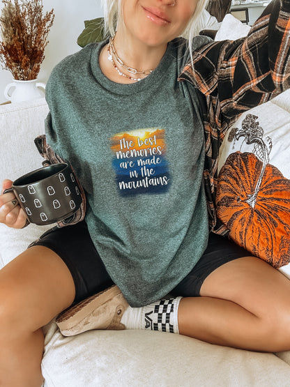 The Best Memories Are Made In The Mountains shirt