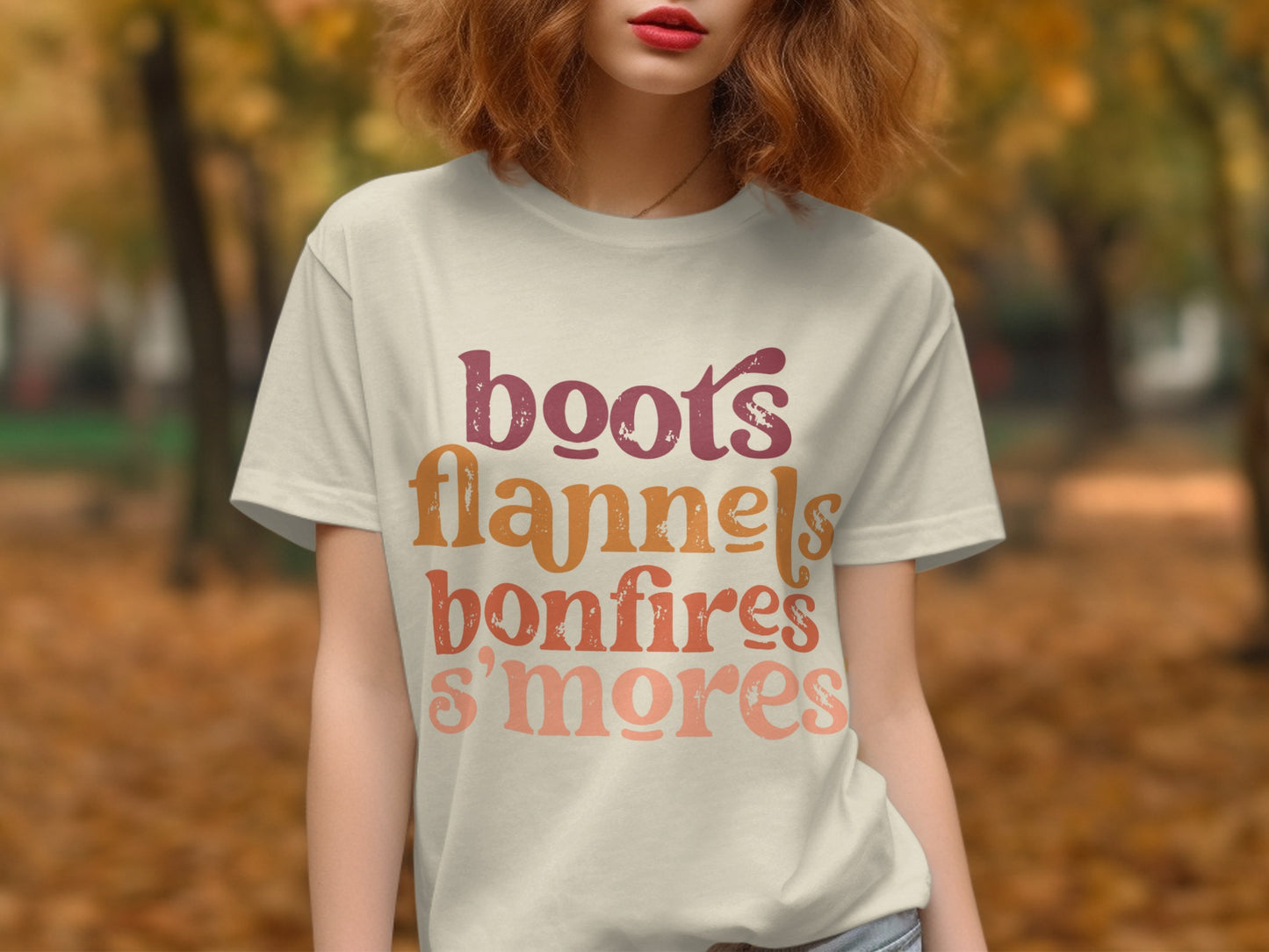Cozy Autumn Vibes Graphic Tee for Seasonal Fun