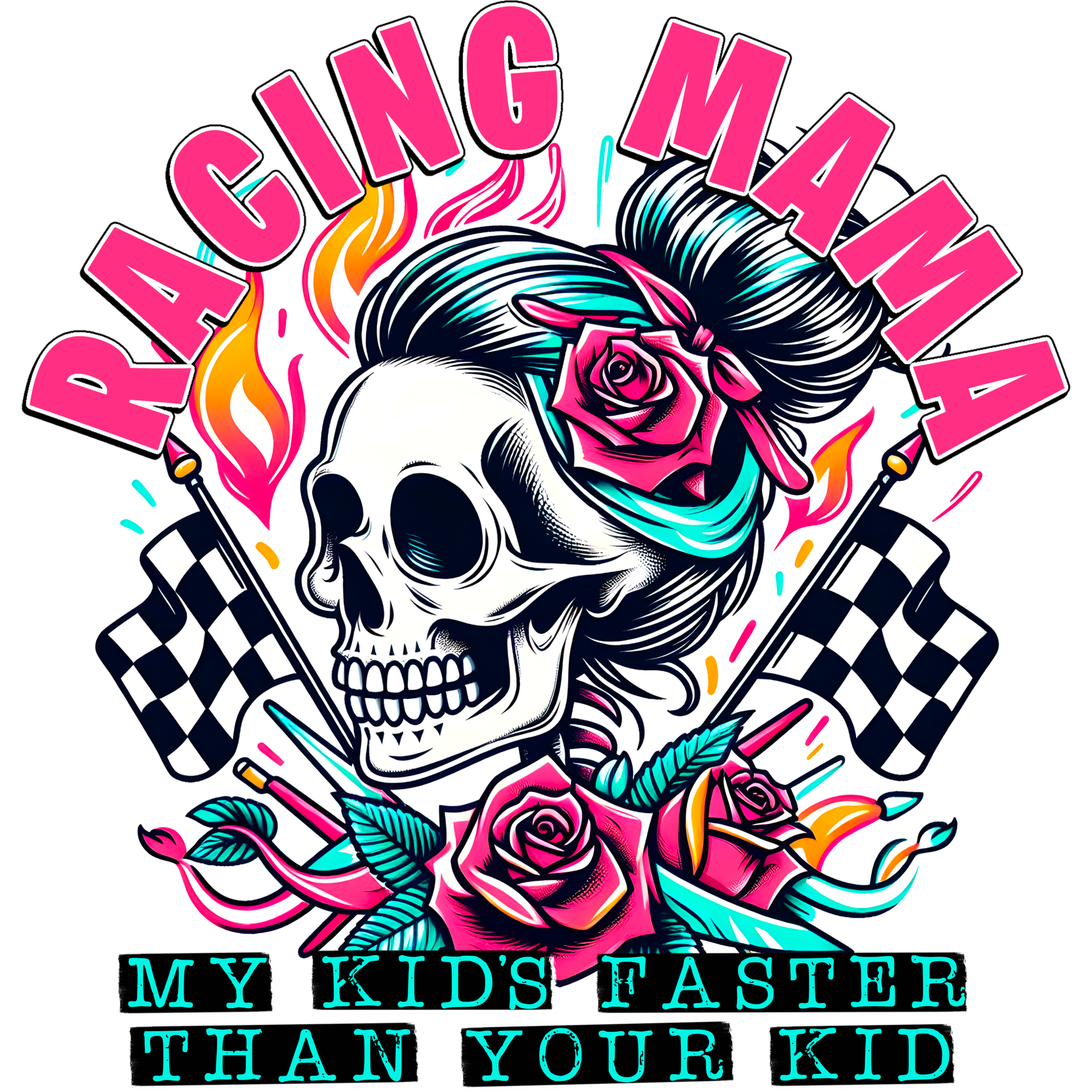 Racing Mama My Kid's Faster Than Your Kid product