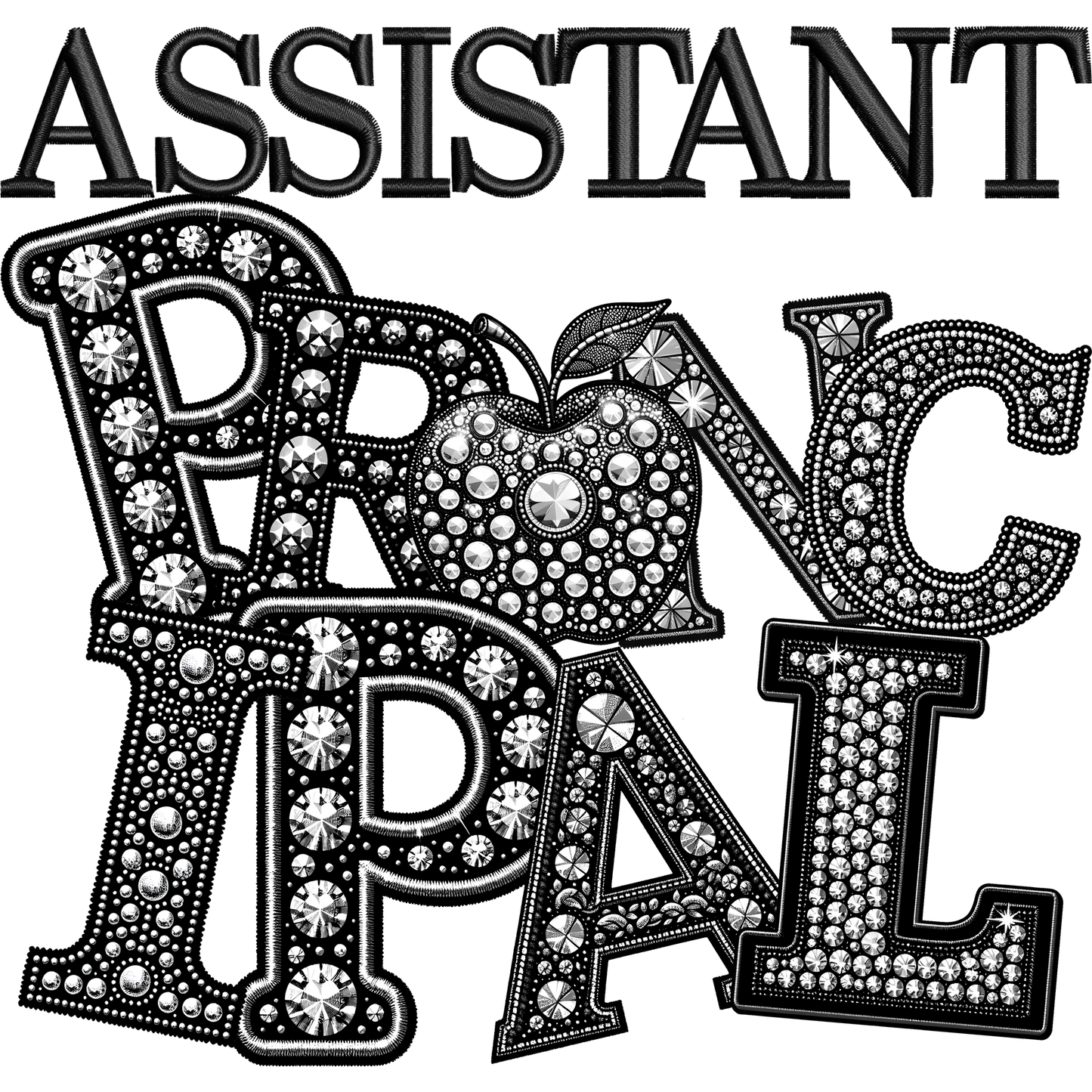 Assistant Principal Bling Design Display product
