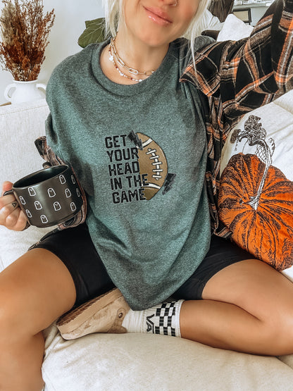 Get Your Head in the Game Graphic Tee
