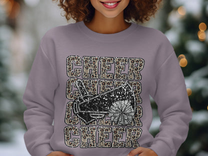 Cheer Cheer Cheer Sequin Design Sweater Product