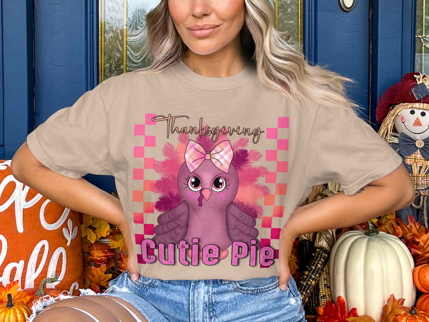 Thanksgiving Cutie Pie Owl T-Shirt