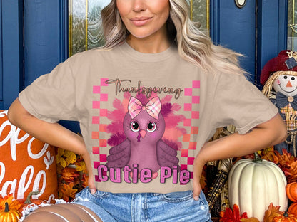 Thanksgiving Cutie Pie Owl T-Shirt