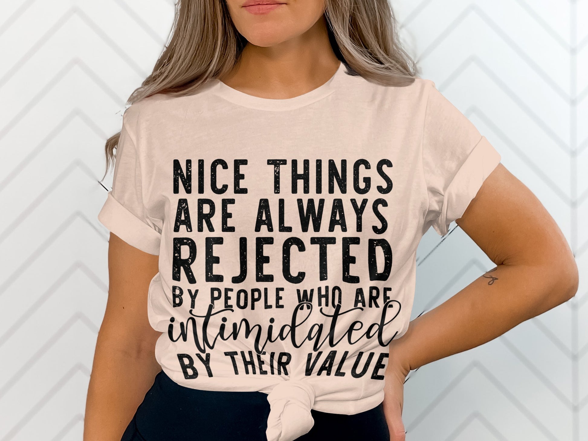 Nice Things Are Always Rejected Graphic T-Shirt