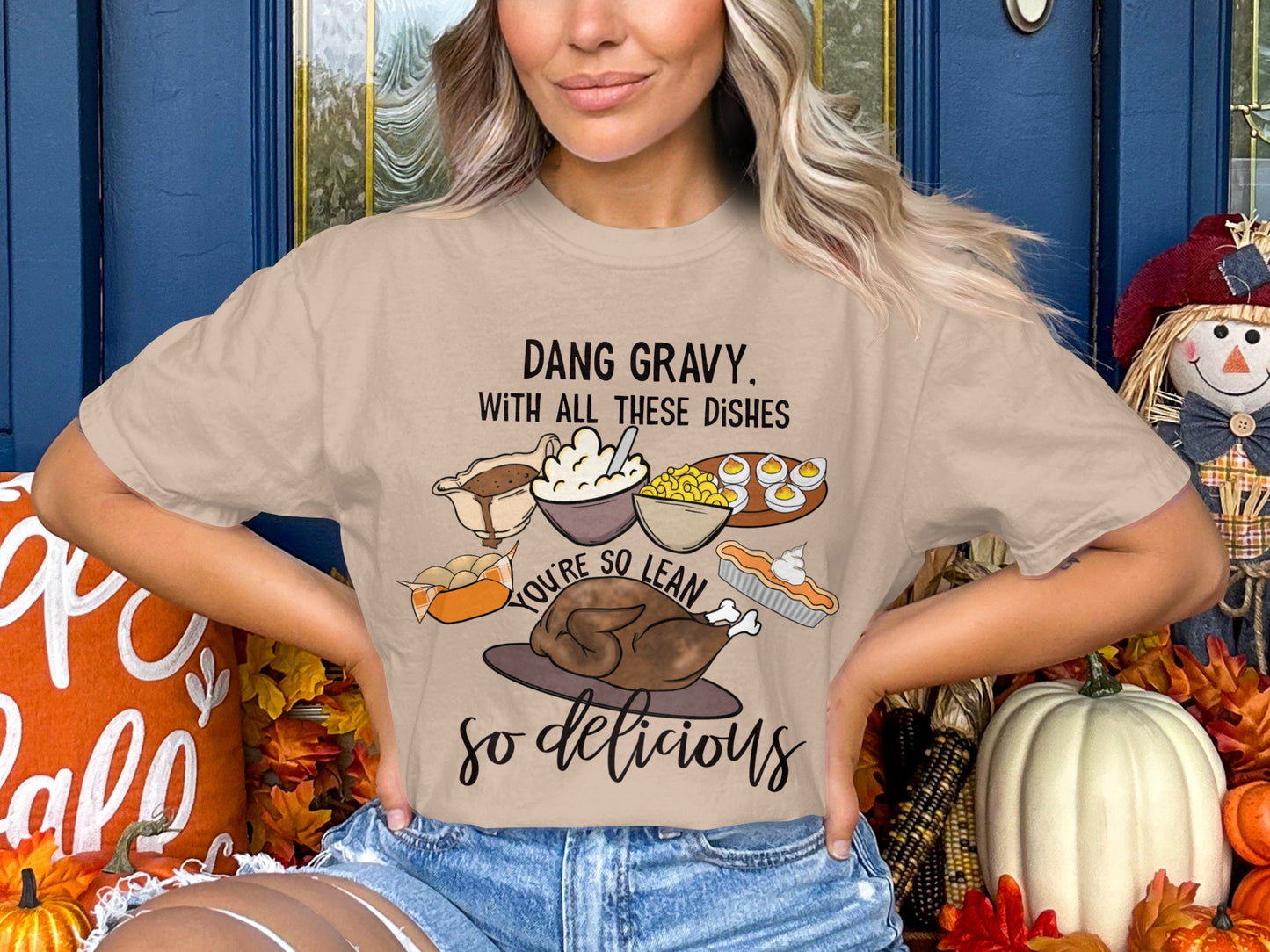 Funny Thanksgiving Turkey Dishes So Delicious Shirt