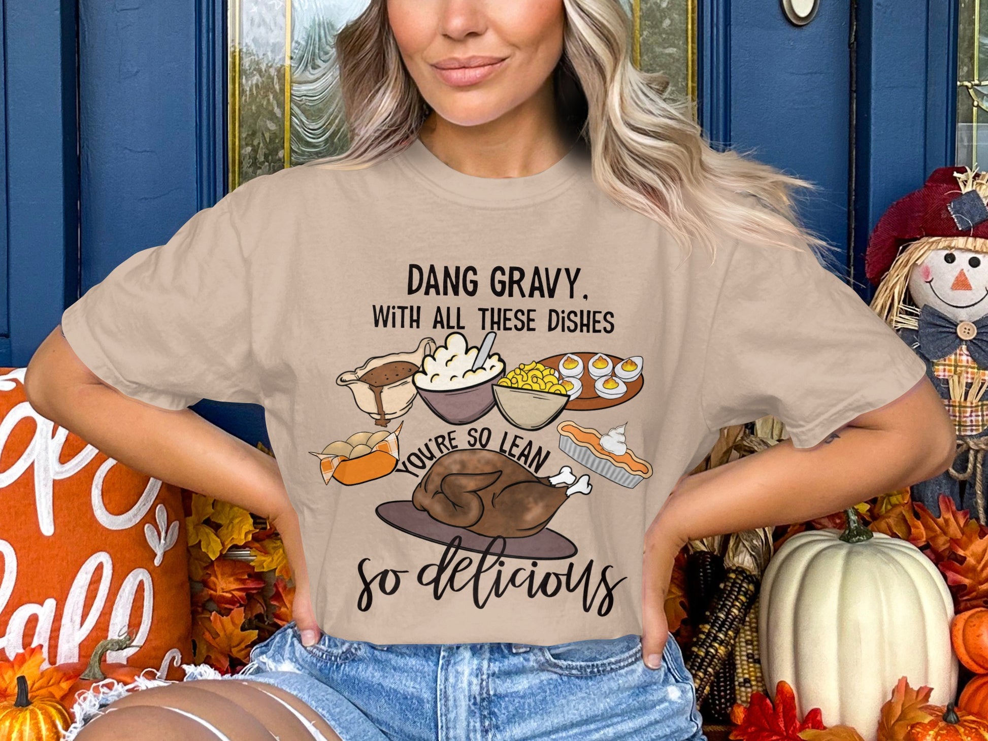 Funny Thanksgiving Turkey Dishes So Delicious Shirt