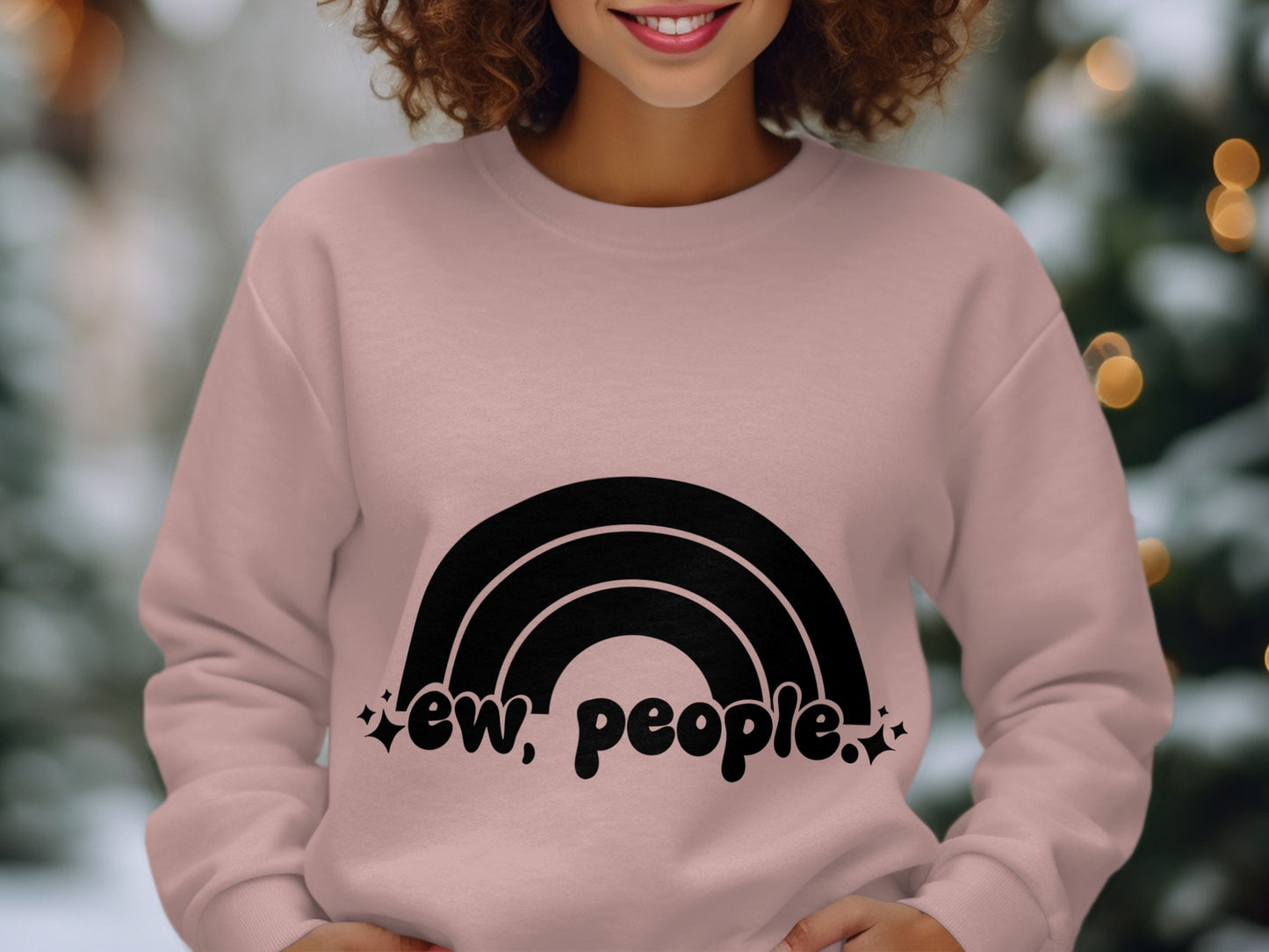 Ew People Rainbow Sweatshirt
