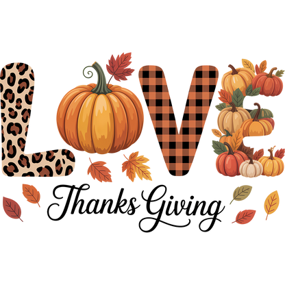 Love Thanksgiving Autumn Decor Home Decoration