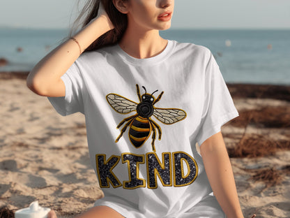 Bee Kind Graphic Tee Casual Unisex Shirt