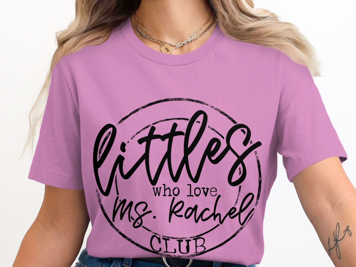 Littles Who Love Ms. Rachel Club Graphic Tee