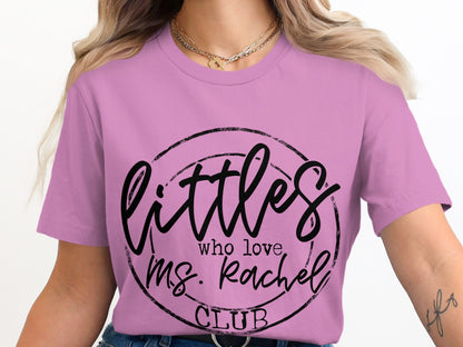 Littles Who Love Ms. Rachel Club Graphic Tee