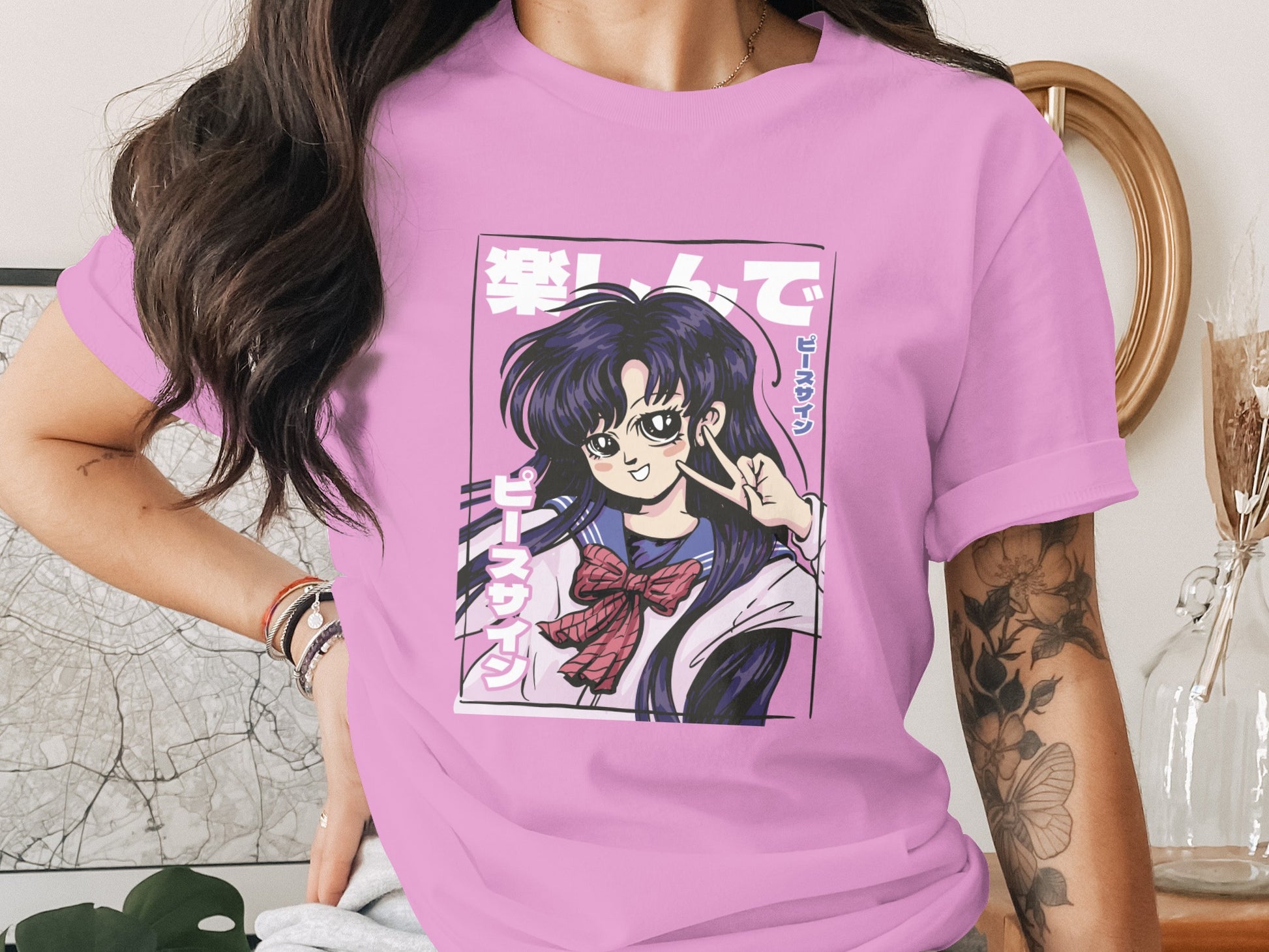 Cool Anime Character Printed Unisex Tee Shirt