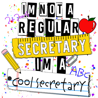 Im Not A Regular Secretary Im A Cool Secretary Product