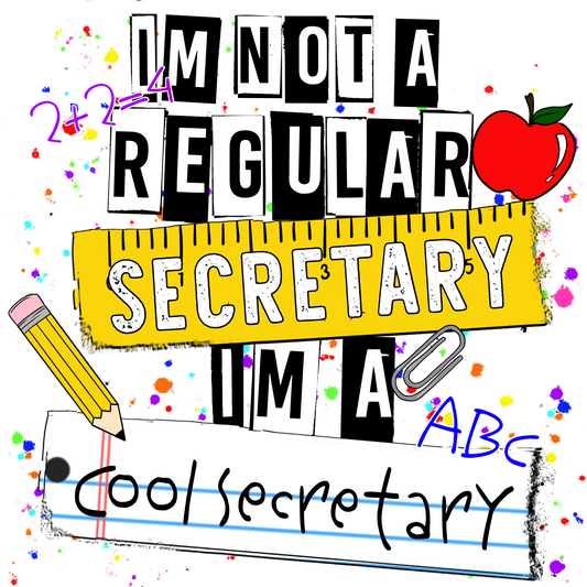 Im Not A Regular Secretary Im A Cool Secretary Product