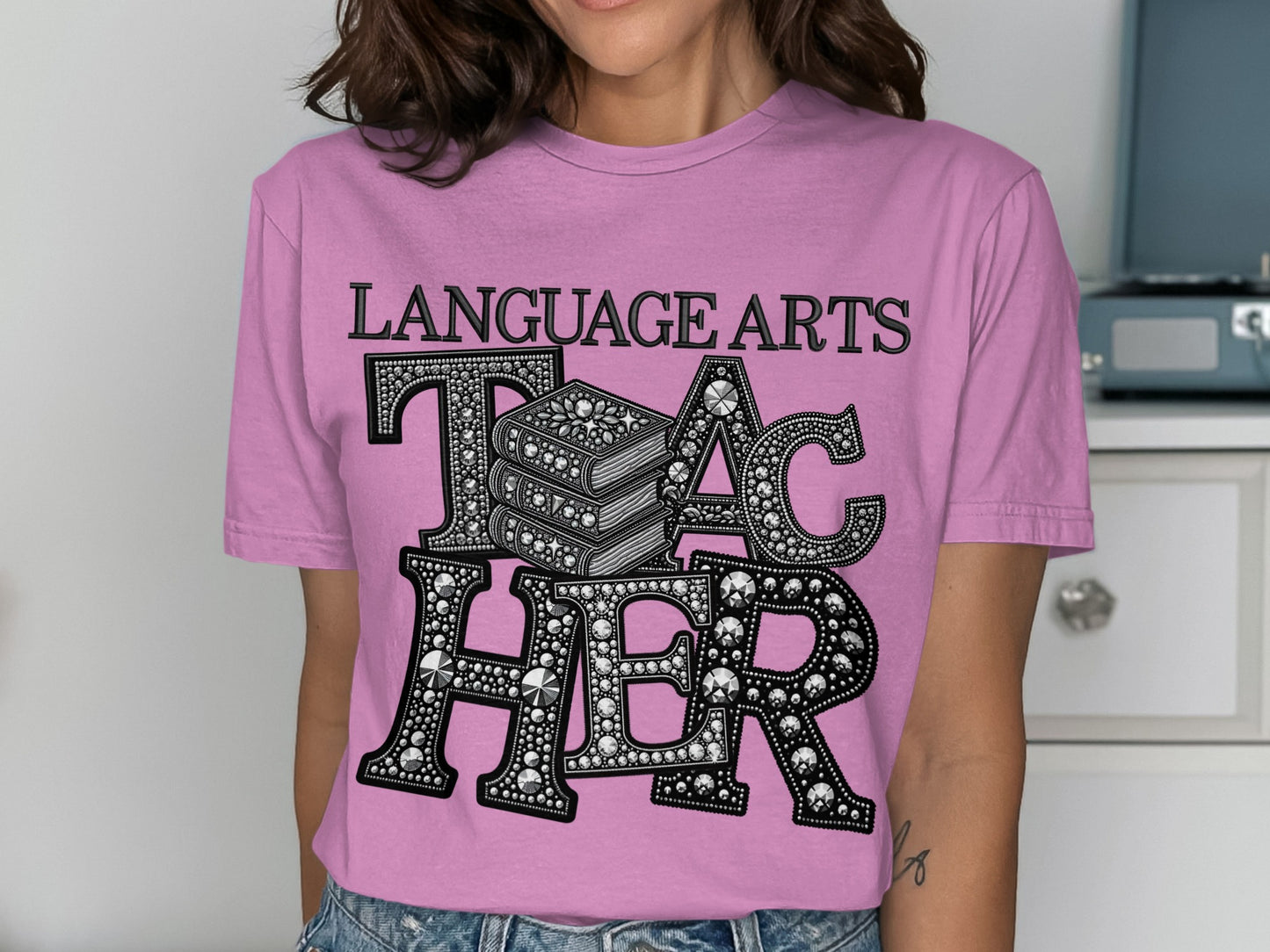 Language Arts Teacher Graphic T-Shirt