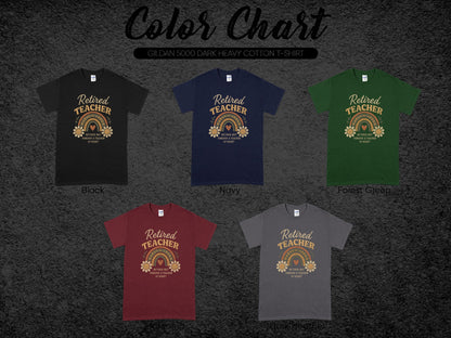 Retired Teacher The One Where I Retire T-Shirt